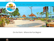 Tablet Screenshot of docksidetikibar.com